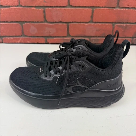 Gravity Defyer Women’s XLR8 Running Shoes Black Athletic Sneakers Size 9.5 - Picture 2 of 5